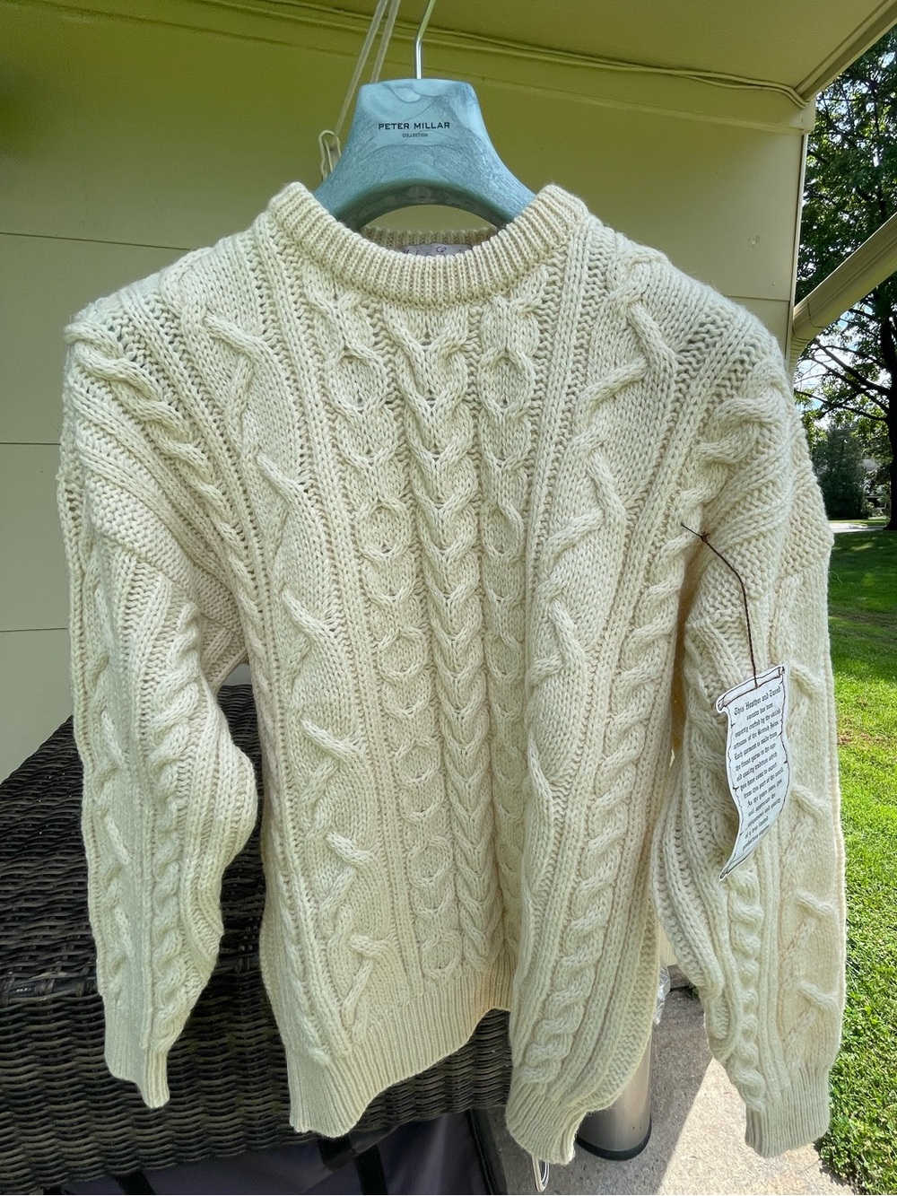 HEATHER & TWEED MENS SWEATER